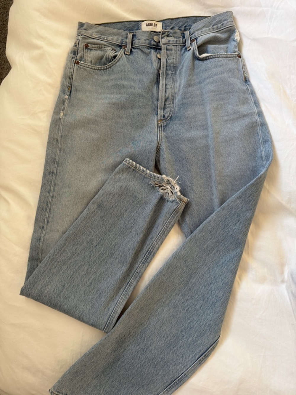 Agolde Straight Leg Jeans